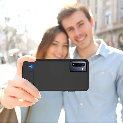 Batería Externa Tipo Funda Techsuit Power Pro Battery para Samsung Galaxy Note 10 5G N971 / Note10 N970, 5000mAh, Negra
