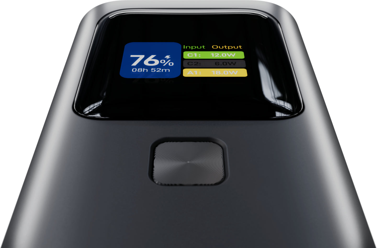 Varta High Speed External Battery, 27000mAh, 140W, QC + PD, 1 x USB-A - 2 x USB-C, Black