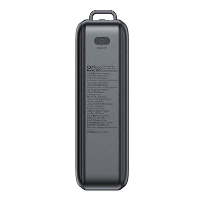 Batería Externa Acefast M4, 20000mAh, 67W, PD, 1 x USB-A - 2 x USB-C, Negra