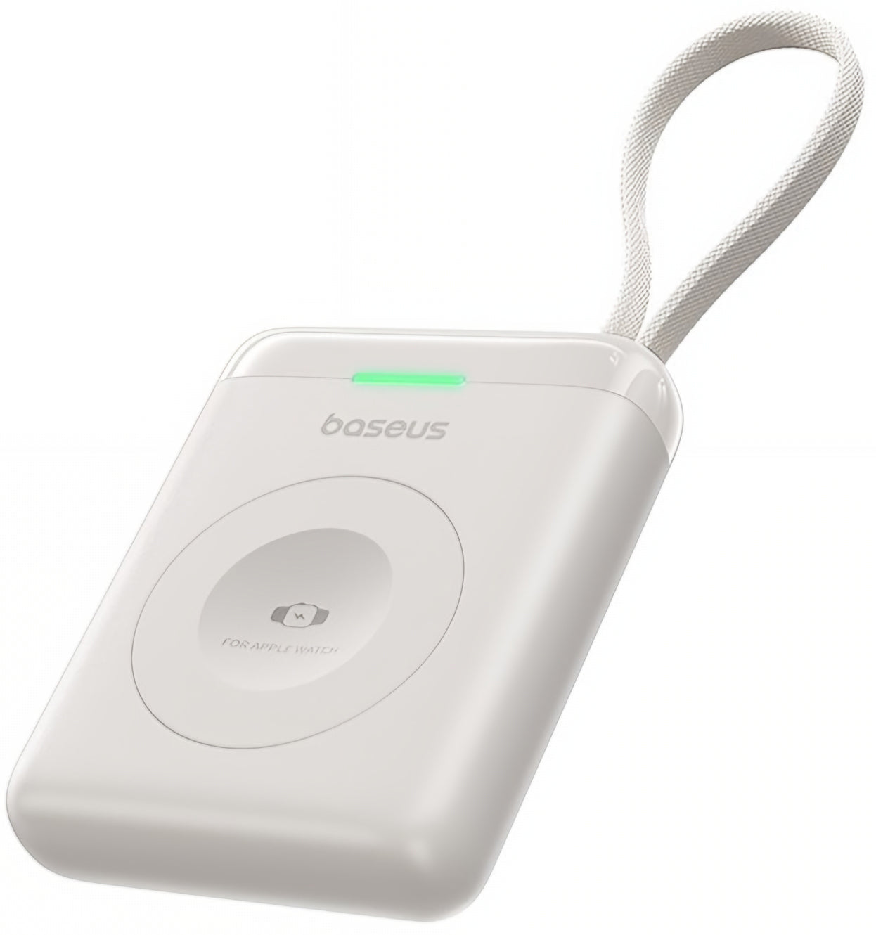 Batería Externa Inalámbrica Baseus EnerFill FW11, 1640mAh, 5W, 1 x QI, Blanca E0205302