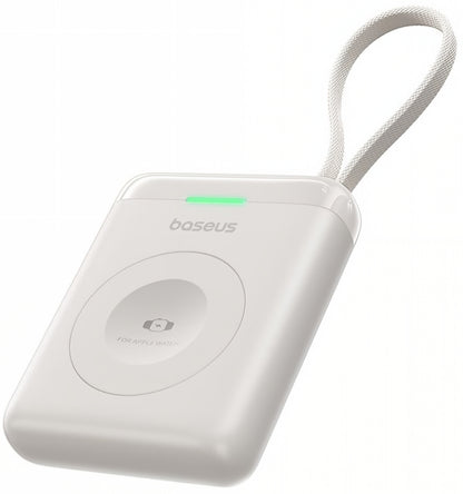 Batería Externa Inalámbrica Baseus EnerFill FW11, 1640mAh, 5W, 1 x QI, Blanca E0205302