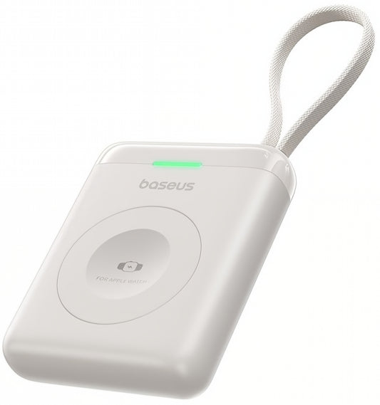 Batería Externa Inalámbrica Baseus EnerFill FW11, 1640mAh, 5W, 1 x QI, Blanca E0205302