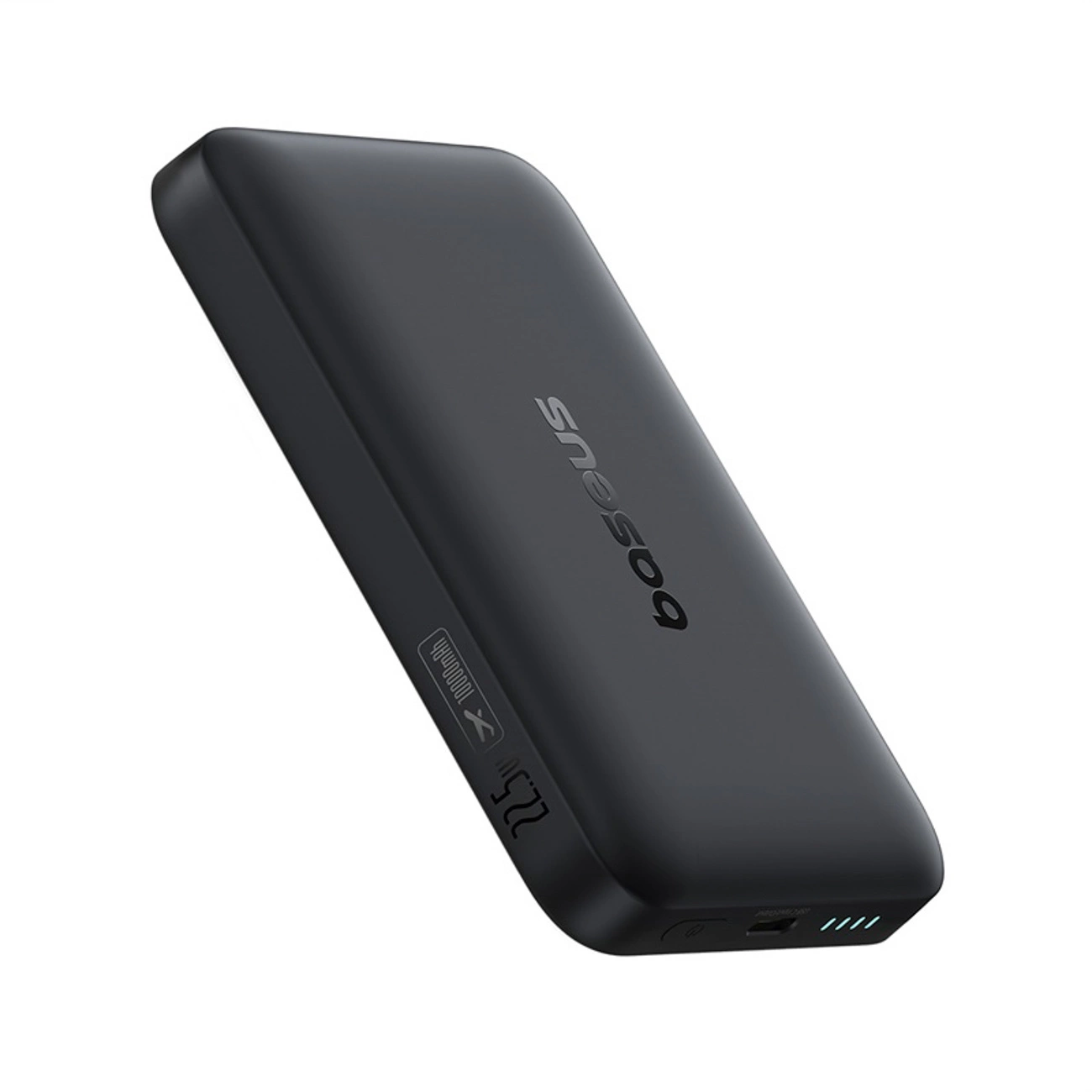 Batería Externa Inalámbrica Baseus EnerFill FM11 Ultra-Mini, 10000mAh, 22.5W, PD + FQI, 1 x QI - 1 x USB-C, Negra P1008210E123-00