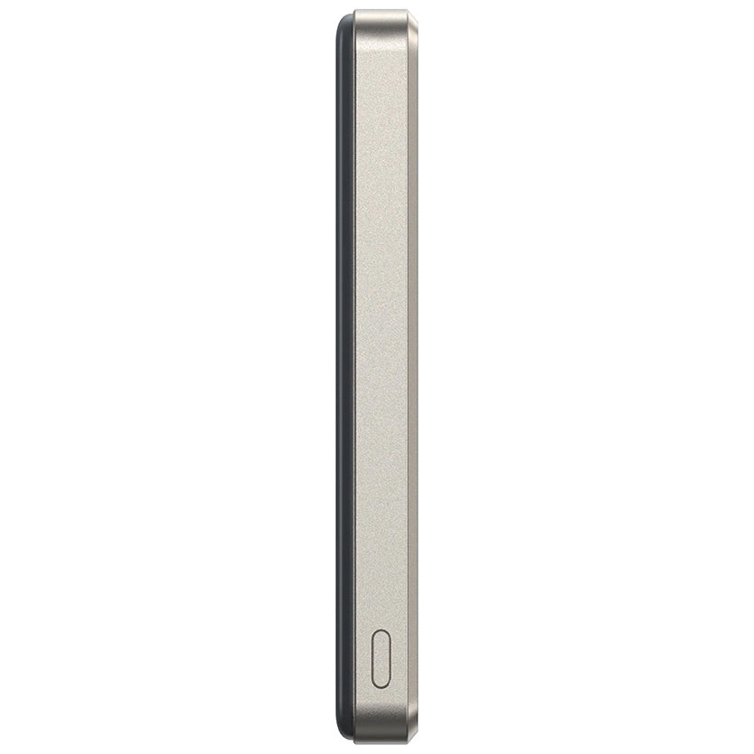 Batería Externa Inalámbrica Joyroom JR-PBM08 Pro, 10000mAh, 20W, PD + FQI, 1 x QI - 1 x USB-C, Beige
