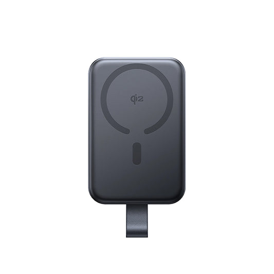 Batería Externa Inalámbrica Joyroom JR-PBM11, 10000mAh, 22.5W, QC + PD + FQI, 1 x QI - 1 x USB-A - 1 x USB-C, Negra
