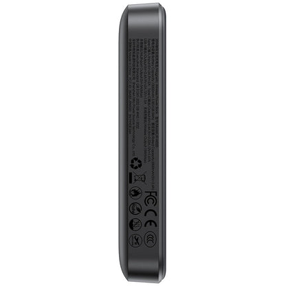 Batería Externa Inalámbrica Joyroom JR-W020, 10000mAh, 20W, QC + PD + FQI, 1 x QI - 1 x USB-A - 1 x USB-C, Negra