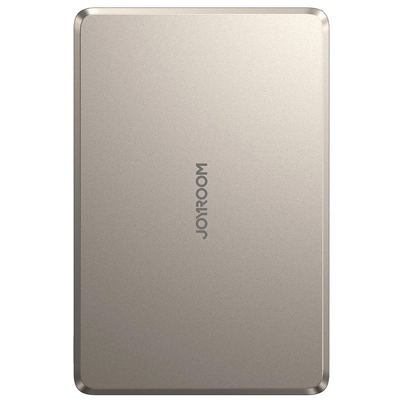 Batería Externa Inalámbrica Joyroom JR-PBM08 Pro, 10000mAh, 20W, PD + FQI, 1 x QI - 1 x USB-C, Beige