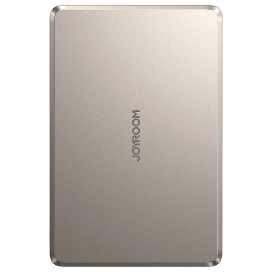 Batería Externa Inalámbrica Joyroom JR-PBM08 Pro, 10000mAh, 20W, PD + FQI, 1 x QI - 1 x USB-C, Beige