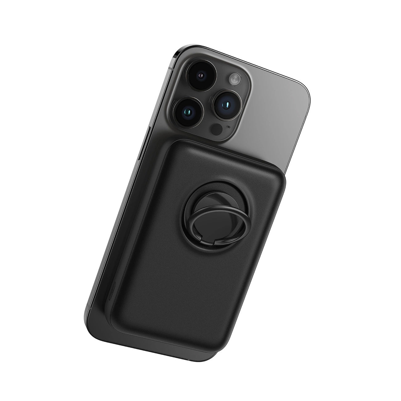 Batería Externa Inalámbrica Joyroom JR-W050, 10000mAh, 20W, QC + PD + FQI, 1 x QI - 1 x USB-A - 1 x USB-C, Negra