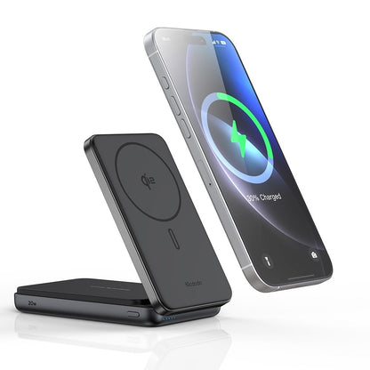 Batería Externa Inalámbrica McDodo MC-6310 2in1, 10000mAh, 20W, PD + FQI, 1 x USB-C, Negra