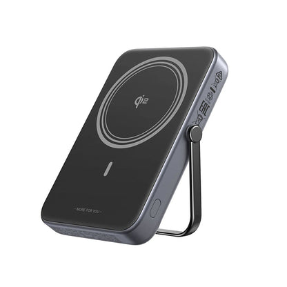 Batería Externa Inalámbrica UGREEN PB764 Uno, 10000mAh, 20W, PD + FQI, 1 x QI - 1 x USB-C, Gris