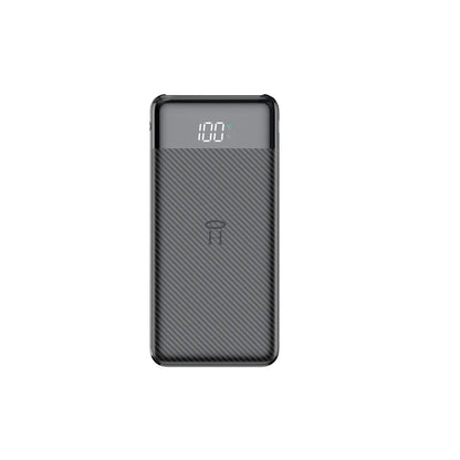 Batería Externa Veger L11, 10000mAh, 2 x USB-A, Negra