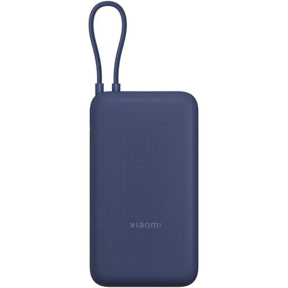 Batería Externa Xiaomi, 20000mAh, 33W, QC + PD, 1 x USB-A - 2 x USB-C, Azul BHR8975GL
