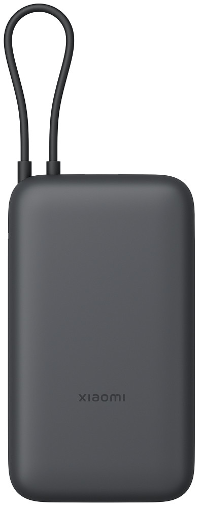 Batería Externa Xiaomi, 20000mAh, 22.5W, QC + PD, 1 x USB-A - 2 x USB-C, Gris BHR9740GL