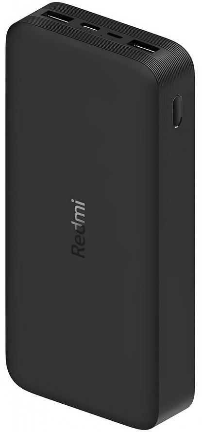 Batería Externa Xiaomi, 20000mAh, 18W, QC, 2 x USB-A, Negra PB200LZM