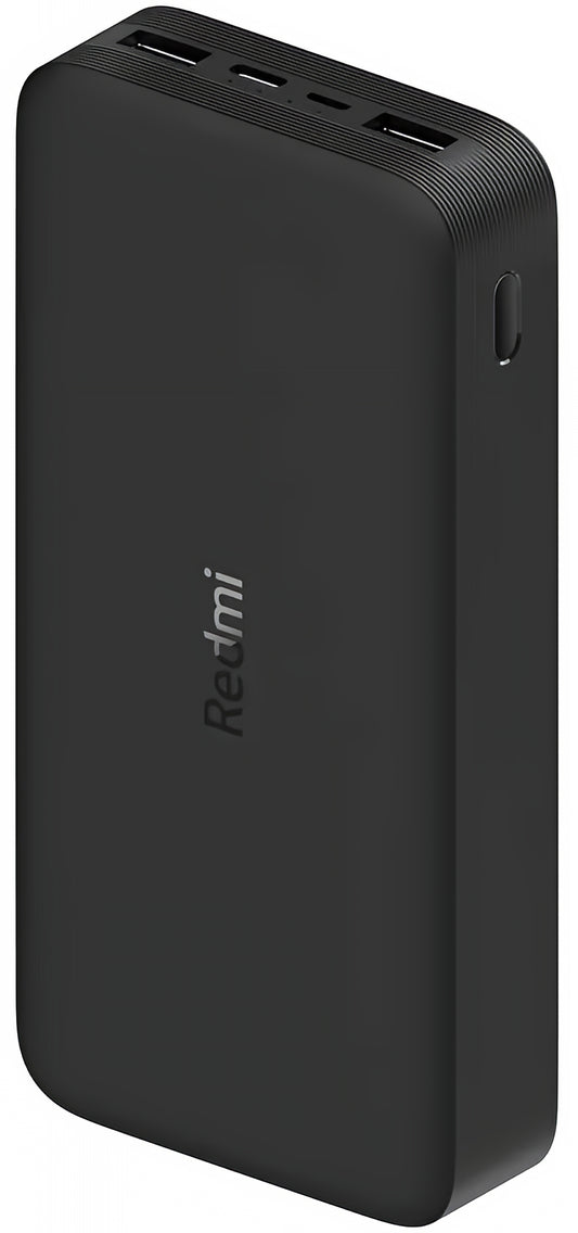 Batería Externa Xiaomi, 20000mAh, 18W, QC, 2 x USB-A, Negra PB200LZM