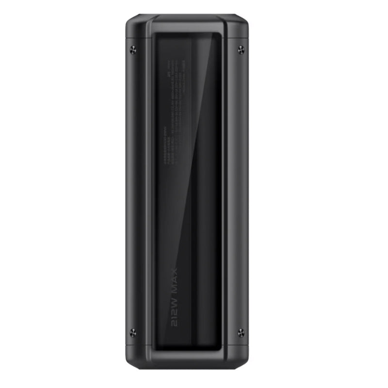 Batería Externa Xiaomi HyperCharge, 25000mAh, 212W, QC + PD, 1 x USB-A - 2 x USB-C, Negra BHR9970GL