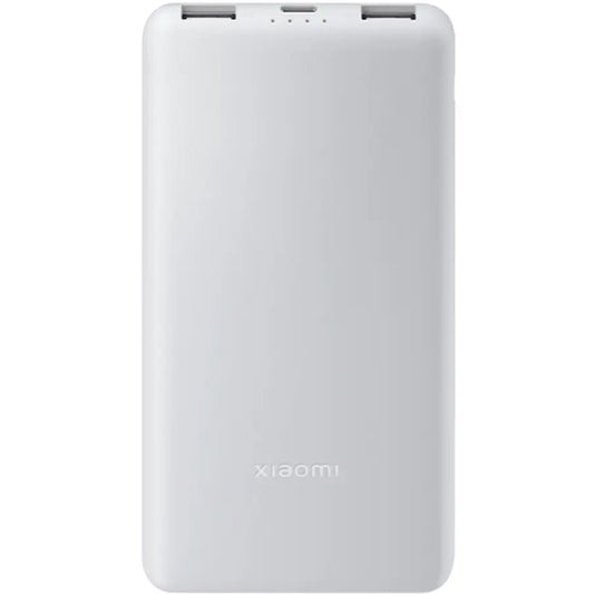 Batería Externa Xiaomi Lite, 10000mAh, 22.5W, QC + PD, 1 x USB-C - 2 x USB-A, Blanca BHR9350GL