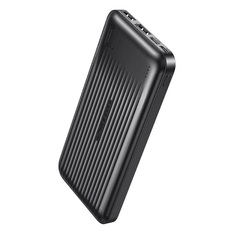 Batería Externa XO Design PB301, 10000mAh, 10W, 2 x USB-A, Negra