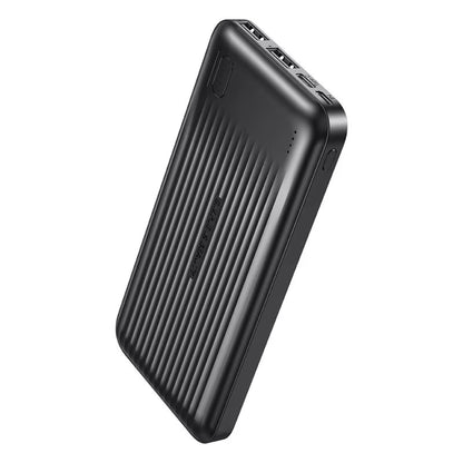 Batería Externa XO Design PB301, 10000mAh, 10W, 2 x USB-A, Negra