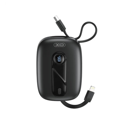Batería Externa XO Design PR246, 10000mAh, 22.5W, PD, 1 x Lightning - 2 x USB-C, Negra