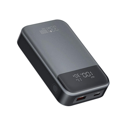 Batería Externa XO Design PR232, 10000mAh, 33W, QC + PD, 1 x USB-A - 1 x USB-C, Negra
