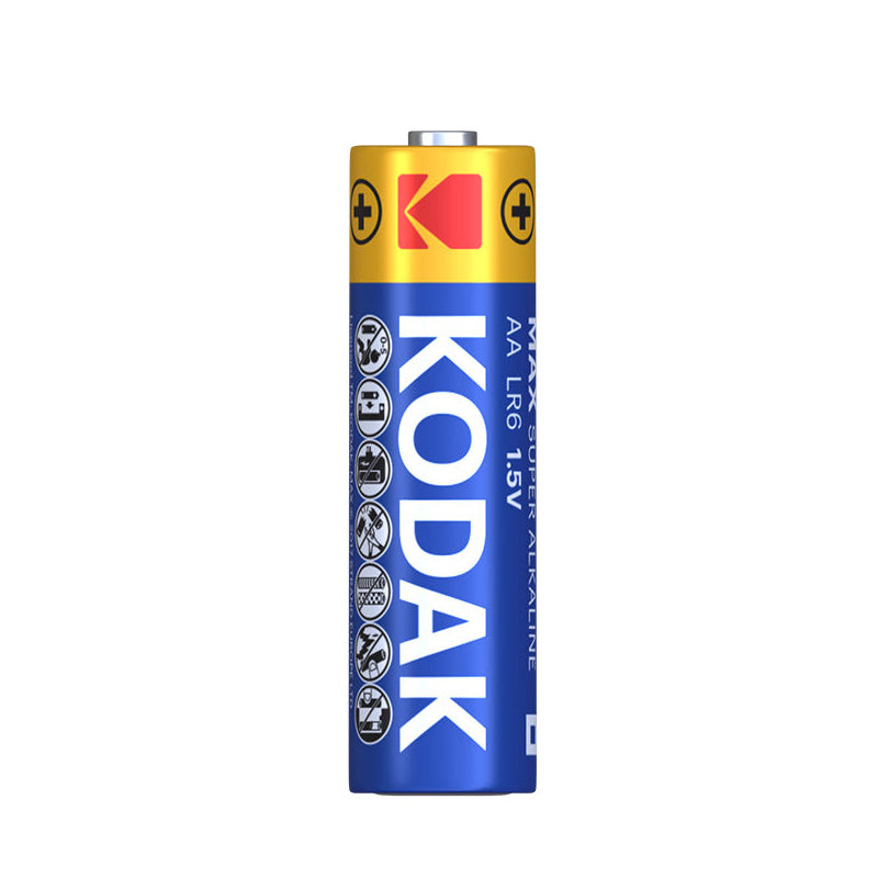 Kodak Max Alkaline Battery, AA / LR6, Set of 8 pieces EKSTD30419902P8