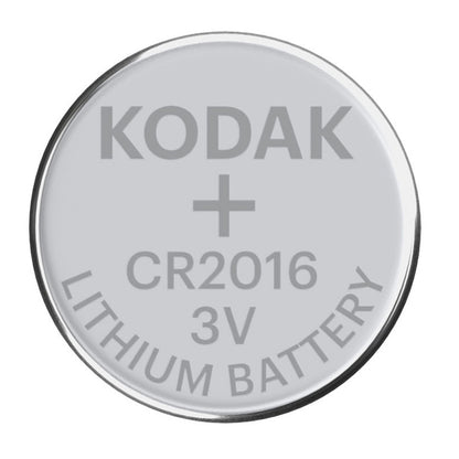 Batería Kodak Max Lithium, CR2016, Set de 2 unidades