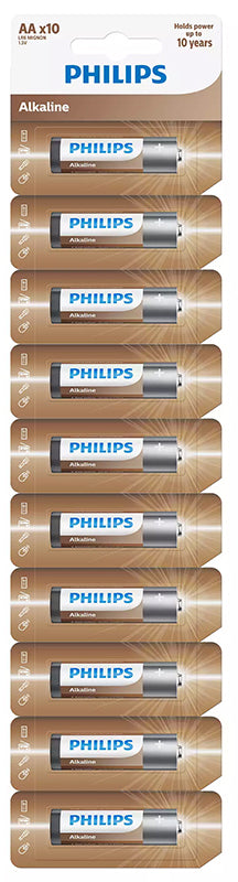 Pila Philips, AAA / LR3, Set de 10 unidades