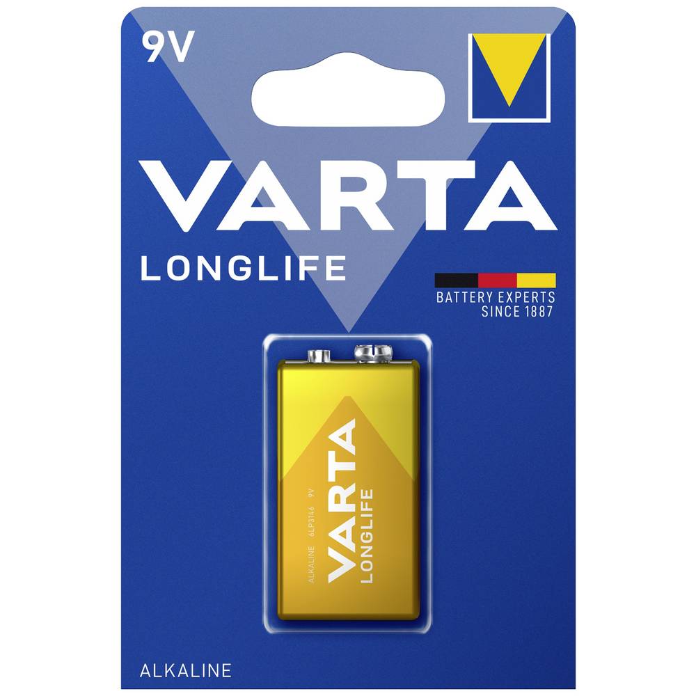 Batería Varta Longlife, 6LR61 (9V)