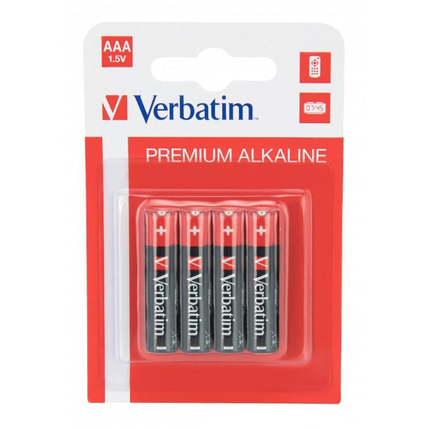Batería Verbatim Premium, AAA / LR3, Set de 4 piezas 49920