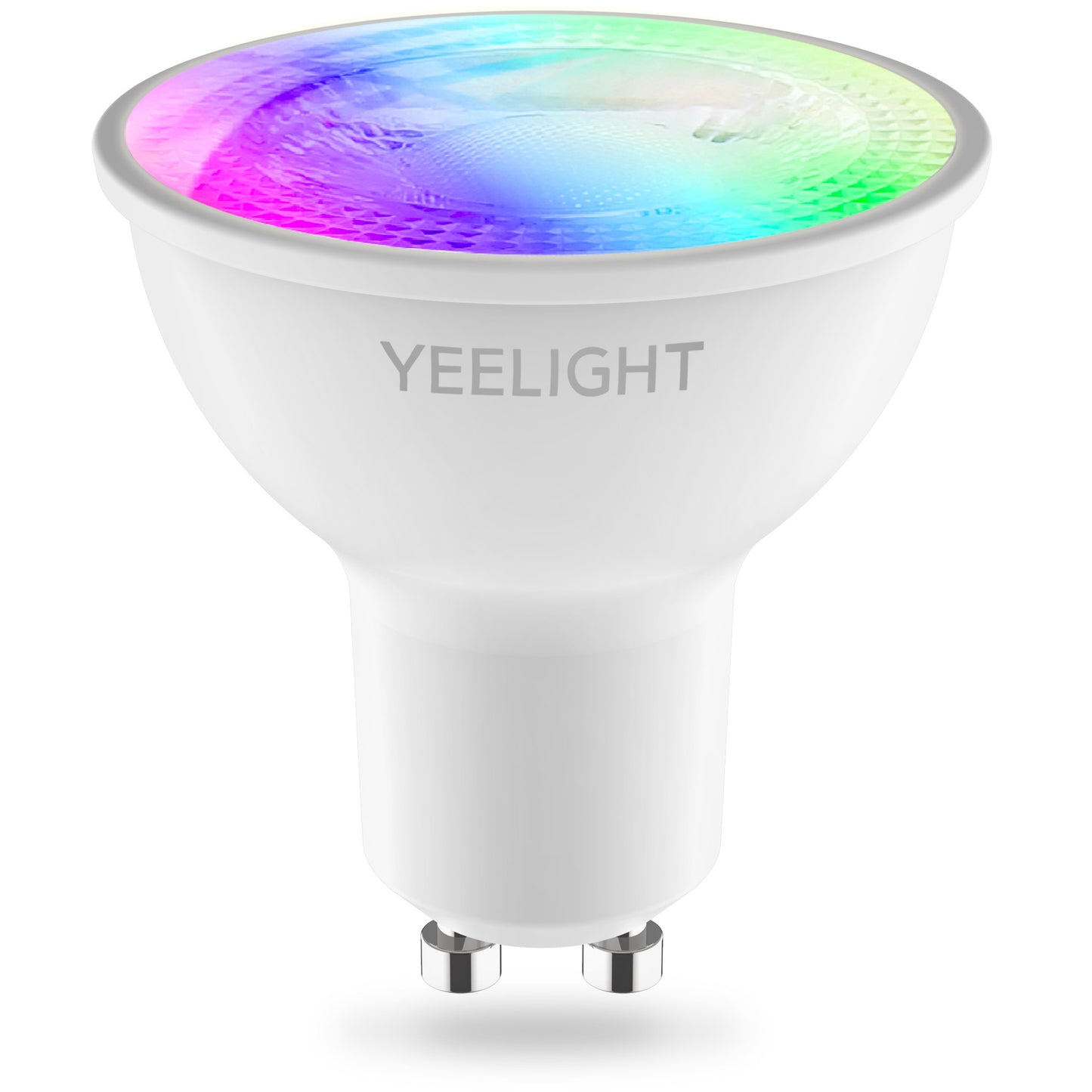 Bombilla LED Yeelight W1, Wi-Fi, GU10, 4.5W, 2700K - 6500K, 350lm, Set 4 piezas, Multicolor YLDP004-A