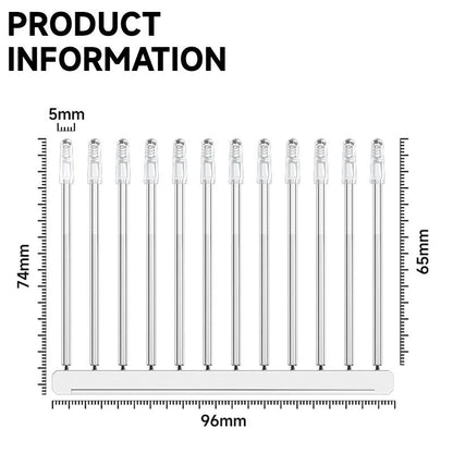 Palillo Removedor de Polvo Luowei LW-323 para Cámara de Teléfono, Set de 24 piezas