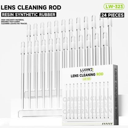 Palillo Removedor de Polvo Luowei LW-323 para Cámara de Teléfono, Set de 24 piezas