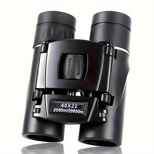 Prismáticos Techsuit BN2, 40x, 22mm, Negro