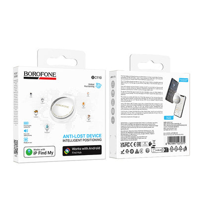 Borofone SmartTag BC110 para iOS / Android Series, Blanco