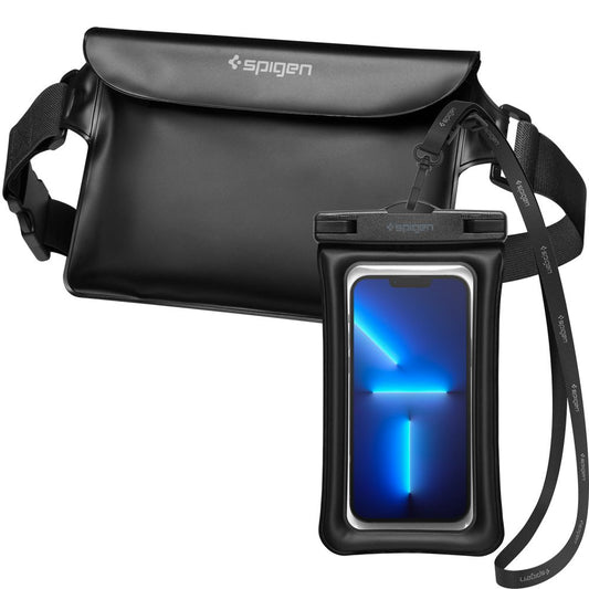 Bolsa y Funda Impermeable Universal Spigen A621, Negra AMP04533