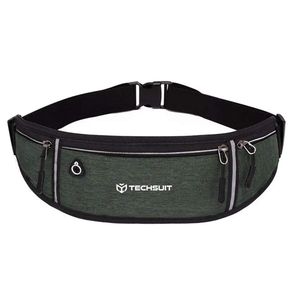 Riñonera Techsuit CWB3, Universal, Verde