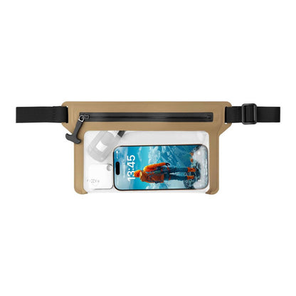 Riñonera Waterproof Fixed, Universal, Beige