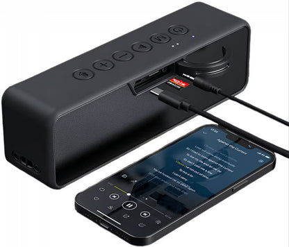 Altavoz Bluetooth BlitzWolf BW-WA4, 30W, TWS, Impermeable, Negro