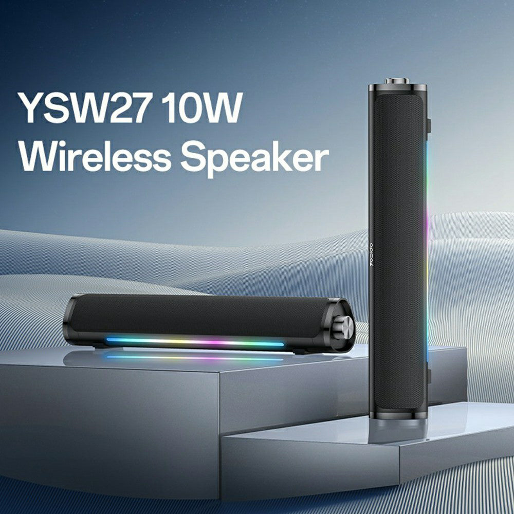 Altavoz Bluetooth Yesido YSW27, 10W, RGB, Negro