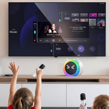 Altavoz Bluetooth Yesido YSW36 Kids, 5W, Karaoke, Blanco