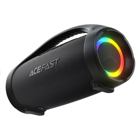 Altavoz portátil Bluetooth Acefast K11 Pro, 102W, RGB, TWS, impermeable, negro