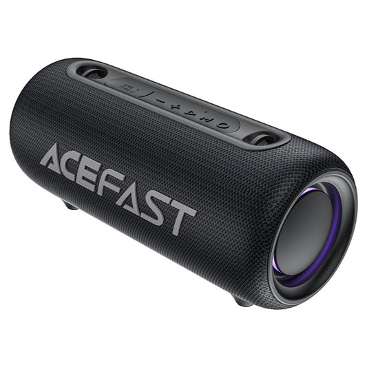 Altavoz Bluetooth Acefast K2 Air, 2 x 20W, RGB, Impermeable, Negro