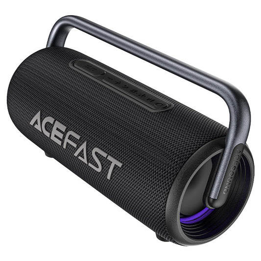 Altavoz Portátil Bluetooth Acefast K2 Pro, 2 x 50W - 2 x 10W, RGB, Impermeable, Negro