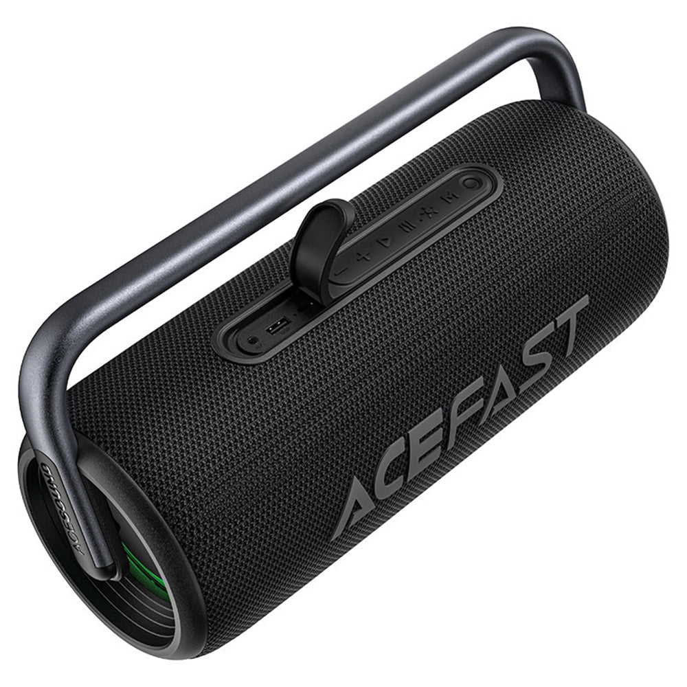 Altavoz Portátil Bluetooth Acefast K2 Pro, 2 x 50W - 2 x 10W, RGB, Impermeable, Negro