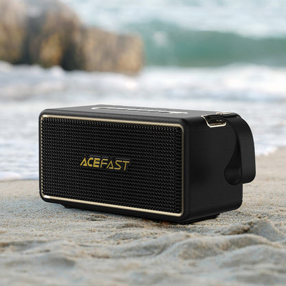 Altavoz Portátil Bluetooth Acefast K3 Max, 80W, RGB, Impermeable, Negro