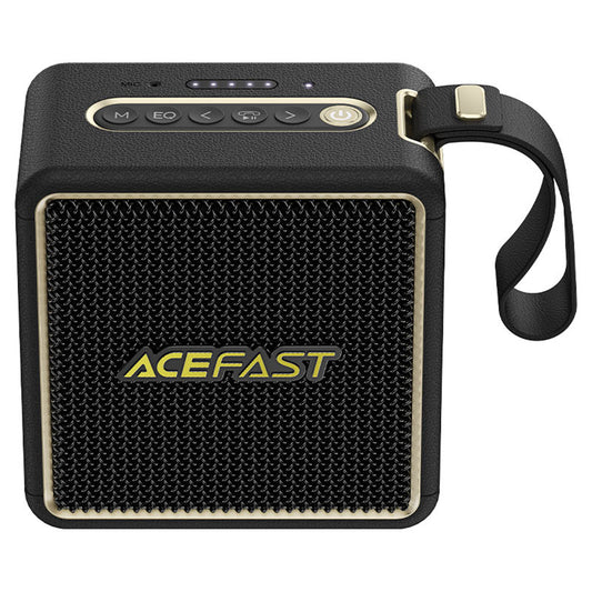 Altavoz Portátil Bluetooth Acefast K3 Nano, 1 x 30W - 1 x 16W, RGB, Impermeable, Negro