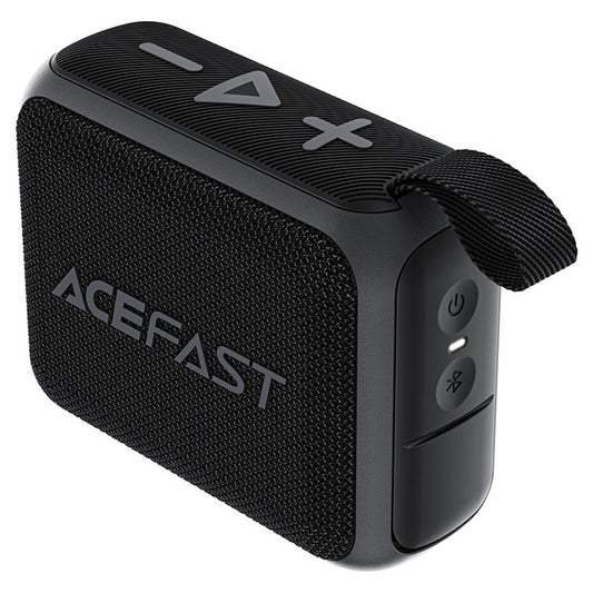 Altavoz Portátil Bluetooth Acefast K4 Go, 5W, Impermeable, Negro