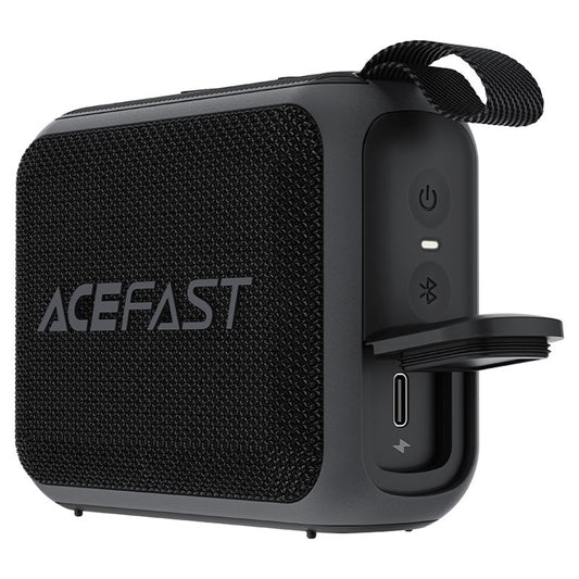 Altavoz Portátil Bluetooth Acefast K4 Go, 5W, Impermeable, Negro